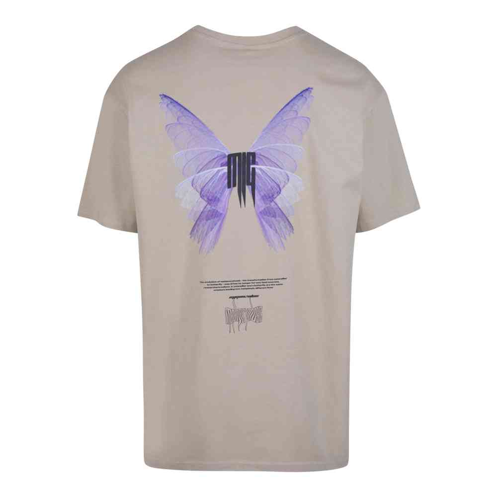 MJ GONZALES - Metamorphose V.2 X Heavy Oversized Heren Tshirt - Beige